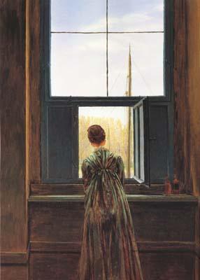 Caspar David Friedrich Woman at the Window (mk10)